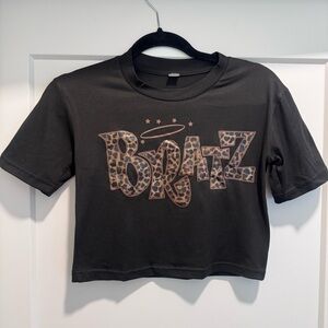 Black Cropped BRATZ T-Shirt